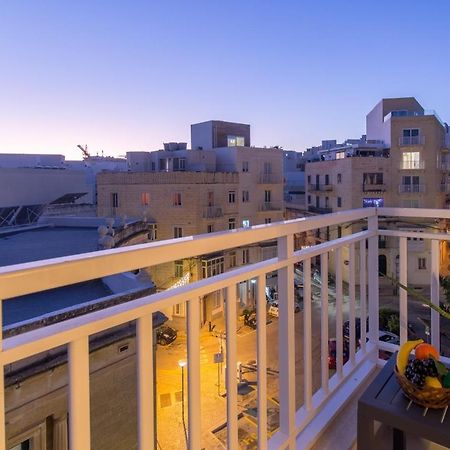 Bright & Modern 2-Bedroom, 4Th Floor Apartment In Gzira, Malta Luaran gambar